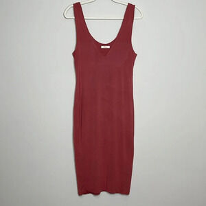 Diosa Peach Bodycon Dress